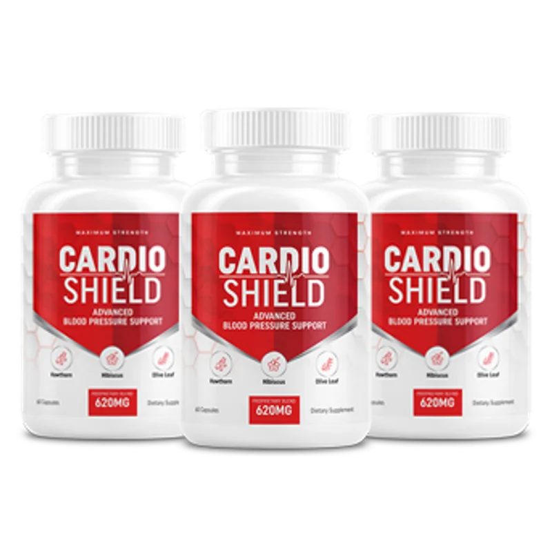 Cardio Shield Blood Sugar Health — 3 Bottle / 90 Day Pack