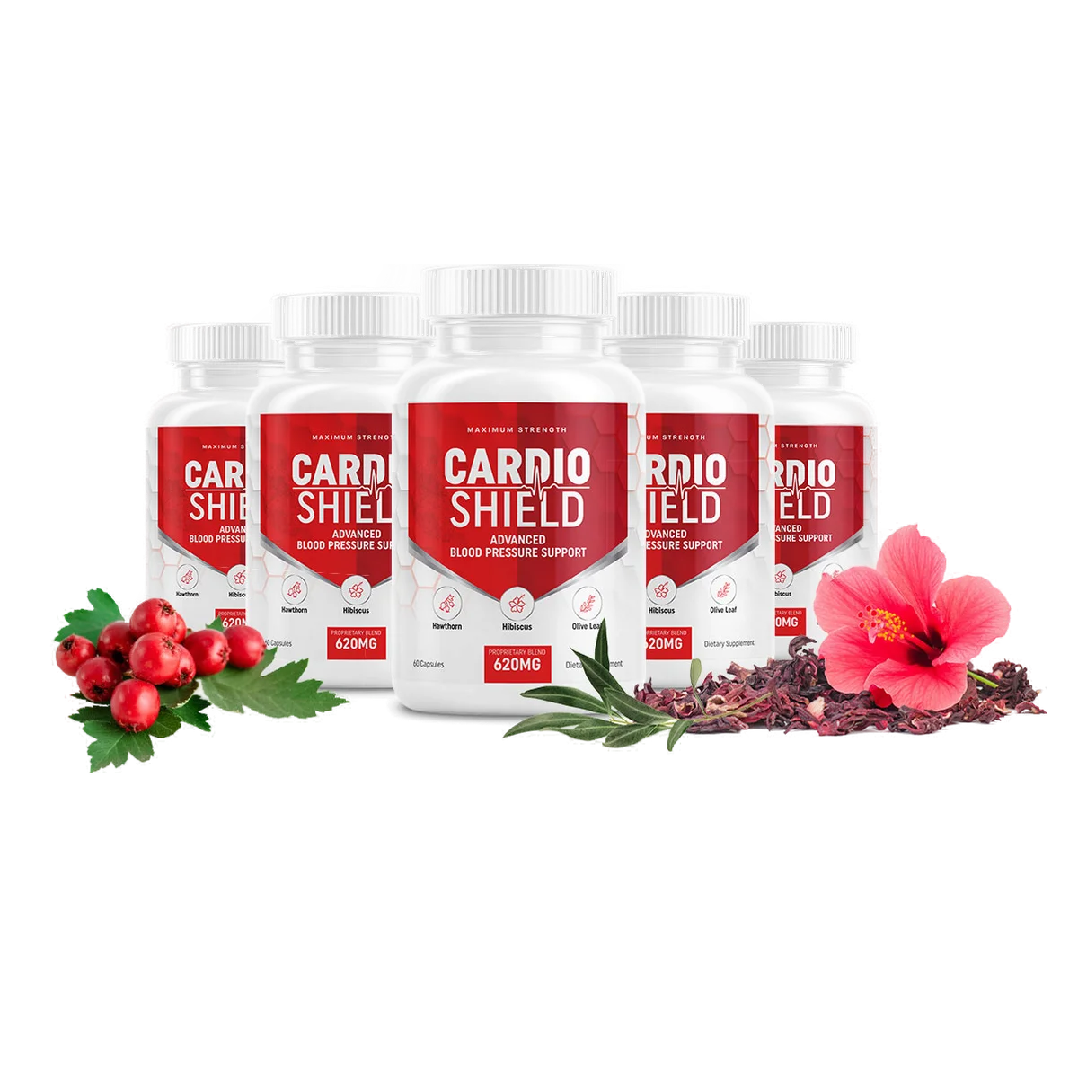 Cardio Shield Blood Sugar Health — Front Label